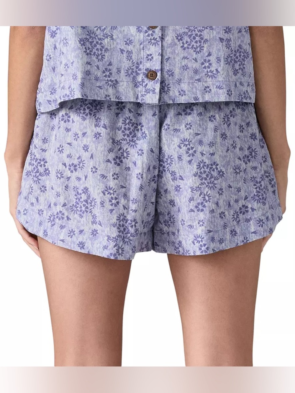 NWT Patagonia Garden Island Shorts | Wildflwr Pstl/Slstce Prpl | Size XS